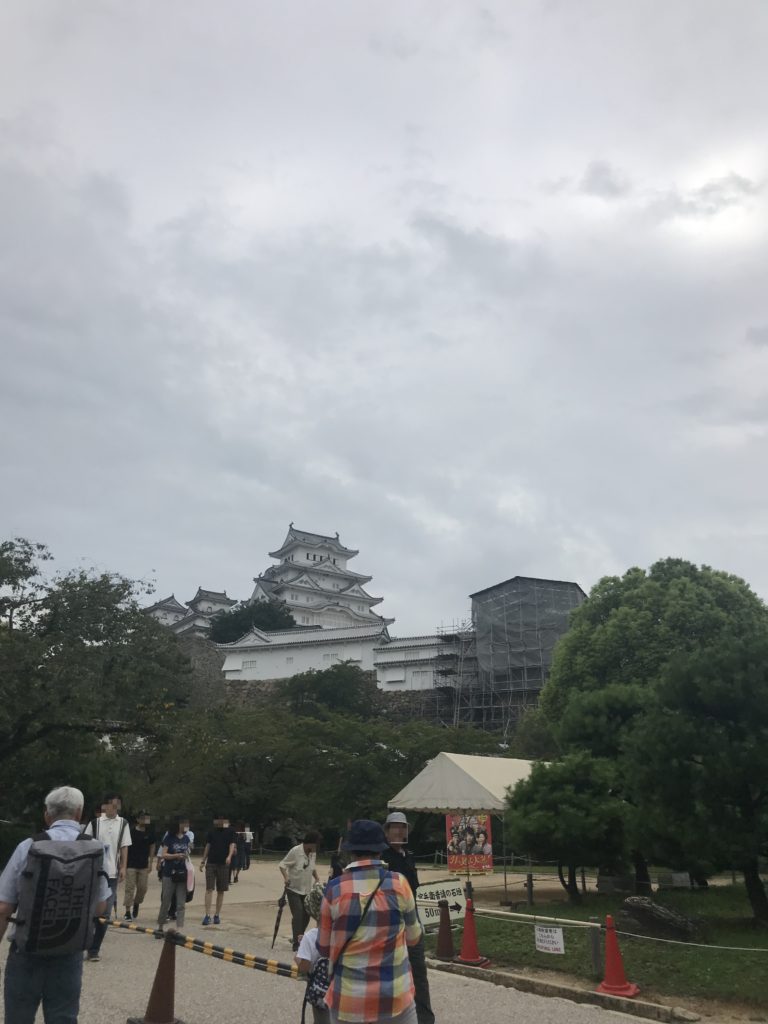 「姫路城」入城口まで